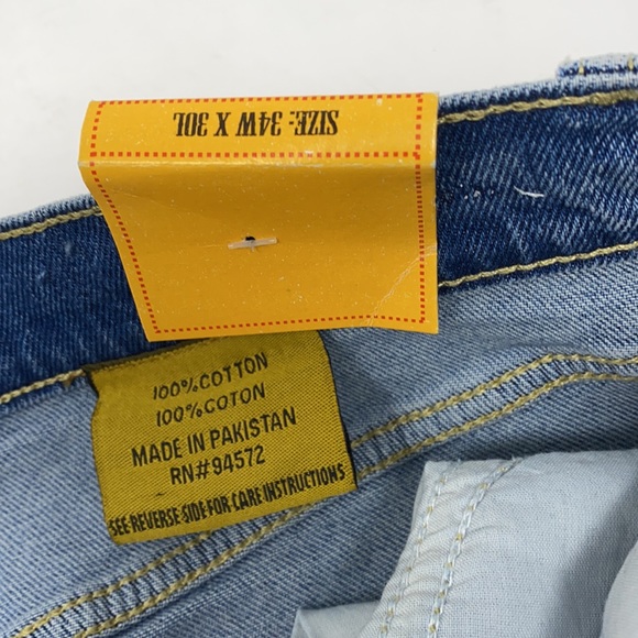 Ross Thomson Men's Straight Leg Jeans - Picture 12 of 15